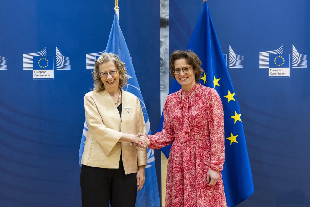Visit of Inger Andersen, Under-Secretary-General of the United Nations (UN) and Executive Director of the United Nations Environment Programme (UNEP), to the European Commission