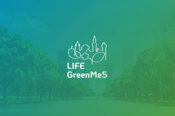 The logo of the LIFE GreenMe5 project